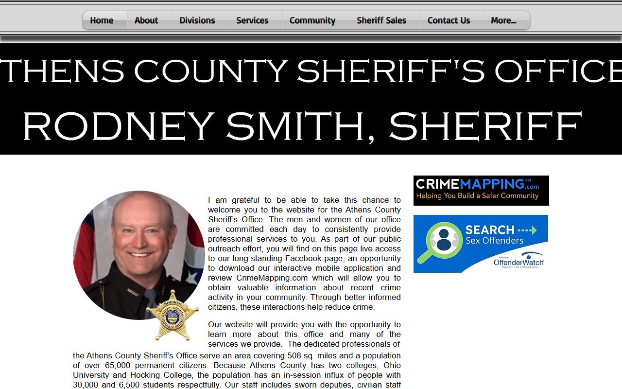 Athens County booking releases Sheriff's Office website