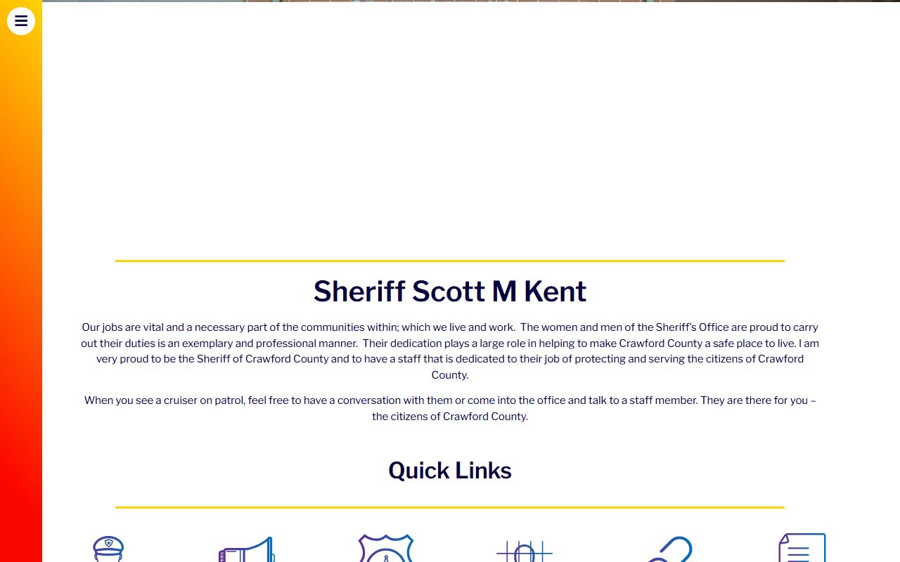 Crawford County booking releases sheriff website