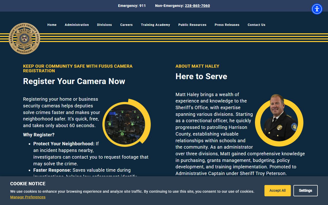 Harrison County booking releases sheriff website
